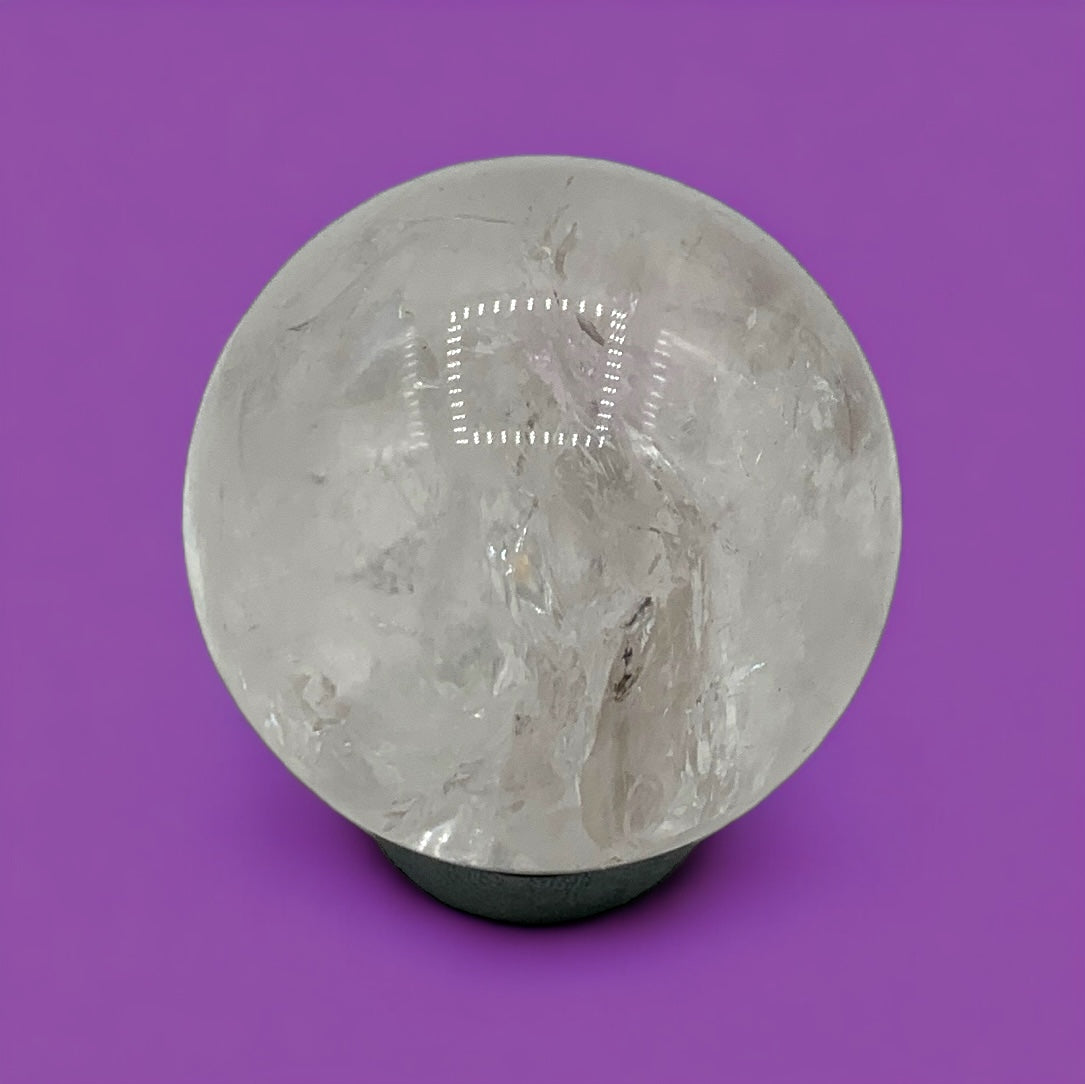 Clear Quartz Sphere $70
